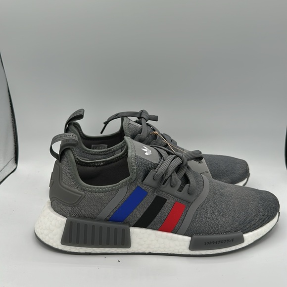 Adidas NMD_R1 “Grey Scarlet Blue” - Picture 3 of 5